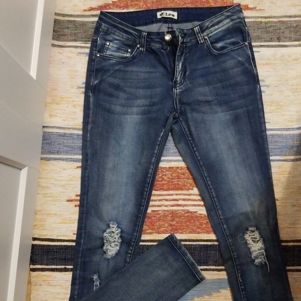 dark wash Jean's gently worn